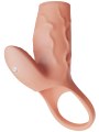 Otevřený vibrační návlek na penis (Realistixxx)