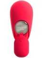 Vibrační samodržící připínák s análním vajíčkem Triple Teaser RC (Strapless Strap-On)