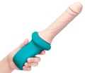 Přirážecí vibrátor s odnímatelnou přísavkou Thrusting Dildo Machine (b-Vibe)