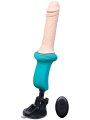 Přirážecí vibrátor s odnímatelnou přísavkou Thrusting Dildo Machine (b-Vibe)