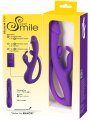 Vibrátor s králíčkem a stimulátorem (Sweet Smile)