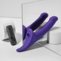 Vibrační strapon s jazýčkem - velikost M (Strap-On-Me)