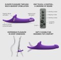 Vibrační strapon s jazýčkem - velikost M (Strap-On-Me)