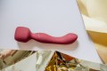 Hřejivá masážní hlavice/vibrátor Heating Wand Red (Lola Games)
