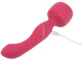 Hřejivá masážní hlavice/vibrátor Heating Wand Red (Lola Games)