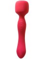 Hřejivá masážní hlavice/vibrátor Heating Wand Red (Lola Games)
