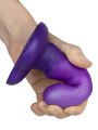 Dildo s přísavkou Flow Unicorn Mini Purple (Lola Games)
