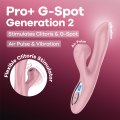 Vibrátor s bezdotykovým stimulátorem Pro+ G-Spot Generation 2 (Satisfyer)