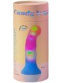 Svítící dildo s přísavkou Candy Loop (Love to Love)