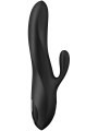 Rotační hřejivý vibrátor s králíčkem Heat Flex 3 (Satisfyer)