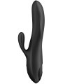 Rotační hřejivý vibrátor s králíčkem Heat Flex 3 (Satisfyer)