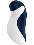 Bezdotyková stimulace klitorisu: Bezdotykový a vibrační stimulátor klitorisu Orca - na baterie (Satisfyer)