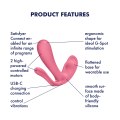 Vibrátor do kalhotek Top Secret + (Satisfyer)
