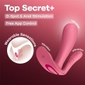 Vibrátor do kalhotek Top Secret + (Satisfyer)