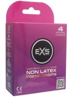 Kondomy pro ženy: Bezlatexové dámské kondomy - 4 ks (EXS)