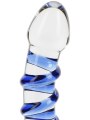 Dildo ze skla Glass Worxx (TOYJOY)