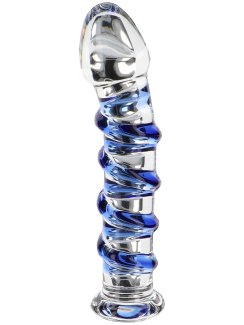 Dildo ze skla Glass Worxx (TOYJOY)