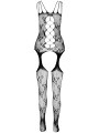 Síťovaný catsuit s odhalenými ňadry BS075 (Passion)