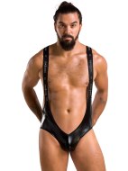 Pánská body a overaly: Lesklé pánské body Bruno (Passion)