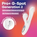 Vibrátor s bezdotykovým stimulátorem Pro+ G-Spot Generation 2 (Satisfyer)