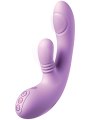 Pulzační vibrátor s pohyblivým králíčkem IntiMotion Flutter Pro (Pipedream)