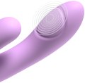 Pulzační vibrátor s pohyblivým králíčkem IntiMotion Flutter Pro (Pipedream)