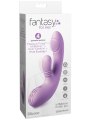 Pulzační vibrátor s pohyblivým králíčkem IntiMotion Flutter Pro (Pipedream)