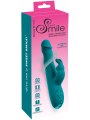 Vibrátor s králíčkem a vlnivým pohybem (Sweet Smile)
