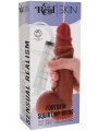 Stříkací dildo s přísavkou Foreskin Squirting Dildo 22 cm (TOYJOY)