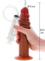 Stříkací dildo s přísavkou Foreskin Squirting Dong 22,5 cm (TOYJOY)