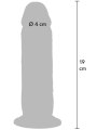 Vibrátor s přísavkou Foreskin Dong 19 cm (TOYJOY)
