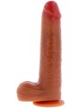 Vibrátor s přísavkou Foreskin Dildo 23 cm (TOYJOY)