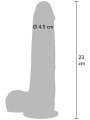 Vibrátor s přísavkou Foreskin Dildo 23 cm (TOYJOY)