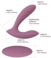 Interaktivní přirážecí vibrátor do kalhotek Erica Plus (Svakom)