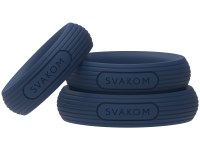 Nevibrační erekční kroužky: Set erekčních kroužků Triooo - 3 ks (Svakom)