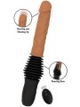 Přirážecí vibrátor Realistic Double Thrusting Vibrator (Hidden Desire)
