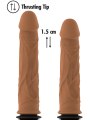 Přirážecí vibrátor Realistic Double Thrusting Vibrator (Hidden Desire)