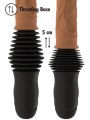 Přirážecí vibrátor Realistic Double Thrusting Vibrator (Hidden Desire)