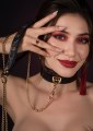 BDSM obojek s vodítkem (Geisha)