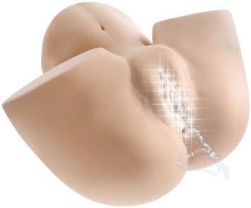 Stříkající, sací a vibrační masturbátor Squirt For Me XL (Evolved)
