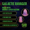 Dildo s přísavkou Galactic Ravager (Fiction Cocks)