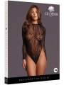 Síťované body s leopardím vzorem Roxy - one size (Le Désir)