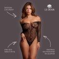 Síťované dámské body Matilda - one size (Le Désir)
