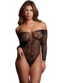 Síťované dámské body Matilda - one size (Le Désir)