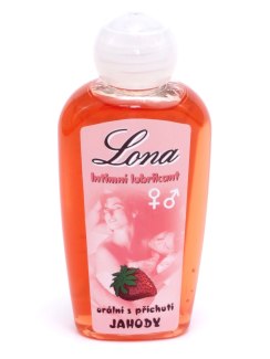 LONA - lubrikační gel, jahodový (orální)