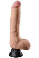 Realistické vibrátory ve tvaru penisu: Realistický vibrátor Deluxe No. 7, tělový (28 cm)