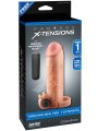 Návlek na penis - vibrační (prodloužení o 2,5 cm)