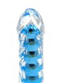 Transparentní vibrátor (modrý)