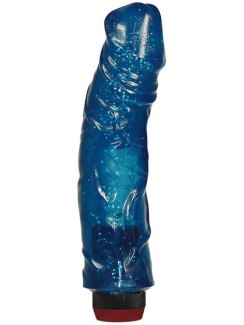 Vibrátor Big Jelly, modrý