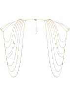 Vzrušující intimní šperky, ozdoby a bižuterie: Ozdoba na ramena Magnifique, zlatá